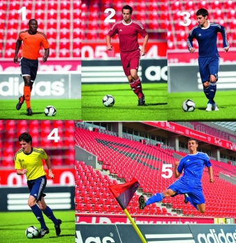 Adidas Toque 11 Trikot kurzarm in 5 Farben Gr. XXXS-S