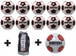 DERBYSTAR 11er Ballpaket Stratos S-Light + Brilliant S-Light+Ballsack