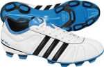 Adidas adiNOVA IV TRX FG Fu�ballschuhe wei�/schwarz/hellblau