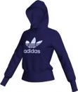 Adidas Trefoil Hoodie Damen fresh ink/vapour ink