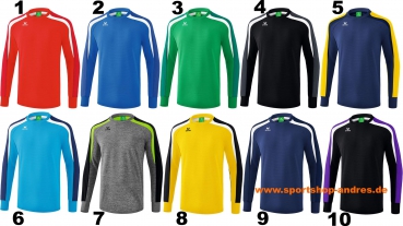 ERIMA Liga 2.0  Sweatshirt in 10 Farben Gr. 116-164