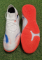 Preview: Puma Future 8 Match IT MID Jr. Hallenschuhe white/black/glowing red