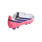 Preview: Adidas Fußballschuhe F50 Hyperfast Club FG/MG J weiß/viosol/tursol