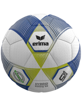 Erima Fußball Hybrid Training 2.0 blau/silber ab 22,49 Euro Modell 2026