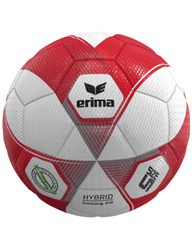 Erima Fußball Hybrid Training 2.0 rot/silber ab 22,49 Euro Modell 2026