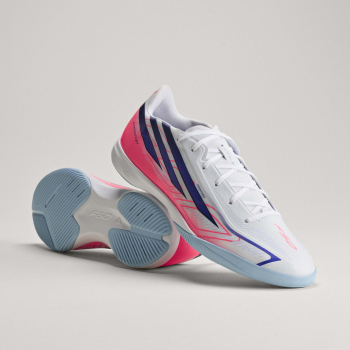 Adidas Fußballschuhe F50 League Indoor White/viosol/tursol
