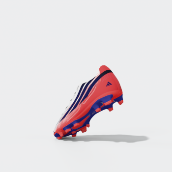 Adidas Fußballschuhe F50 Hyperfast Club FG/MG J weiß/viosol/tursol