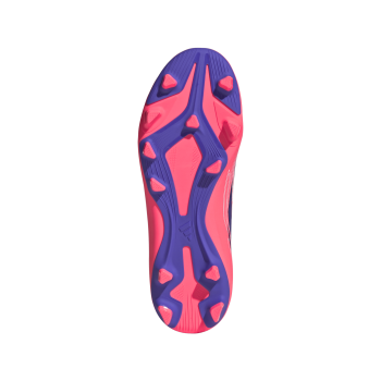 Adidas Fußballschuhe F50 Hyperfast Club FG/MG J weiß/viosol/tursol