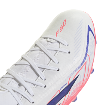 Preview: Adidas Fußballschuhe F50 League FG J MID White/viosol/tursol