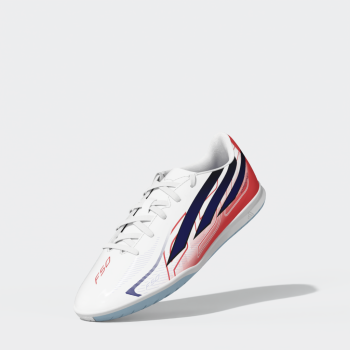 Adidas Fußballschuhe F50 Hyperfast IND J weiß/viosol/tursol