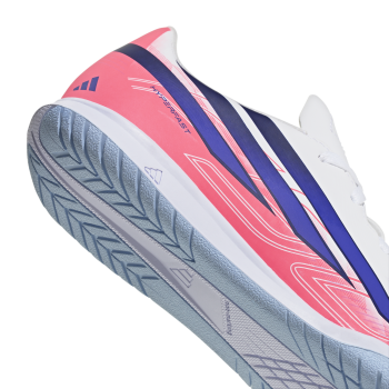 Adidas Fußballschuhe F50 Hyperfast IND J weiß/viosol/tursol