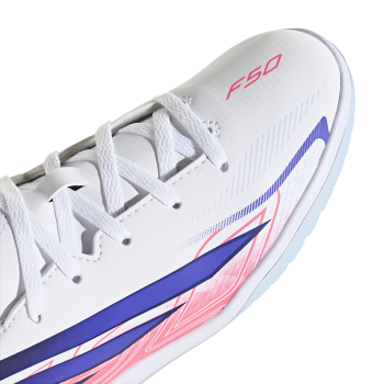 Adidas Fußballschuhe F50 Hyperfast IND J weiß/viosol/tursol