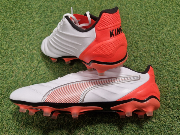 Puma King PRO FG/AG white/silver/glowing red