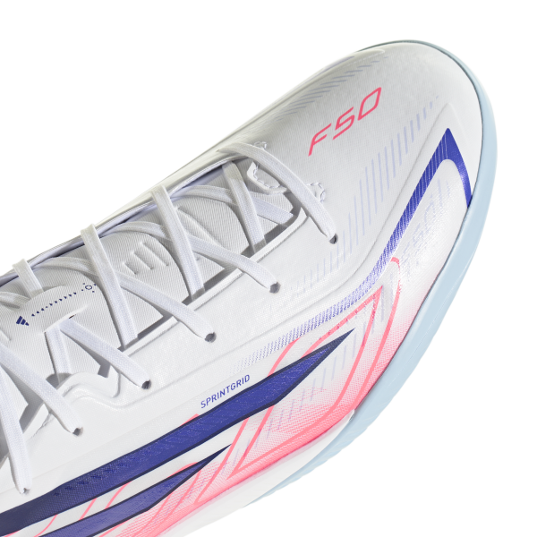 Adidas Fußballschuhe F50 League Indoor White/viosol/tursol