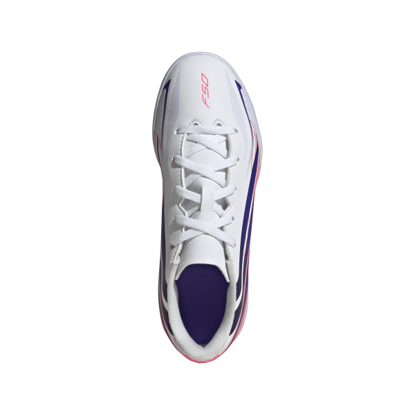 Adidas Fußballschuhe F50 Hyperfast IND J weiß/viosol/tursol